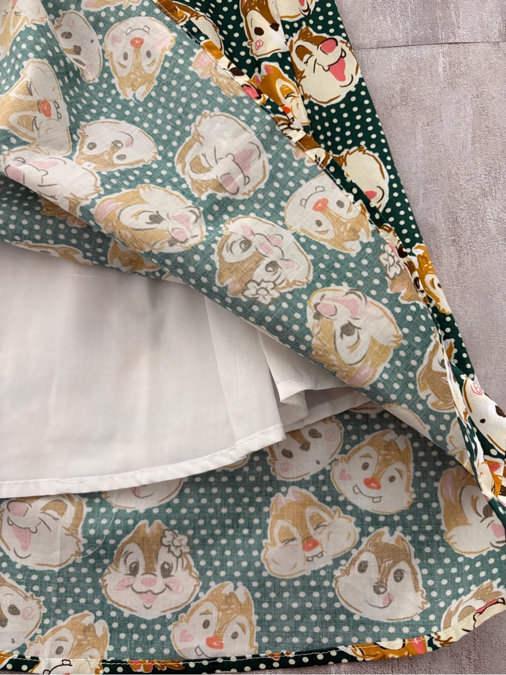 Tulip B Polka Dots Squirrel Print Midi Dress - Picture 5 of 10